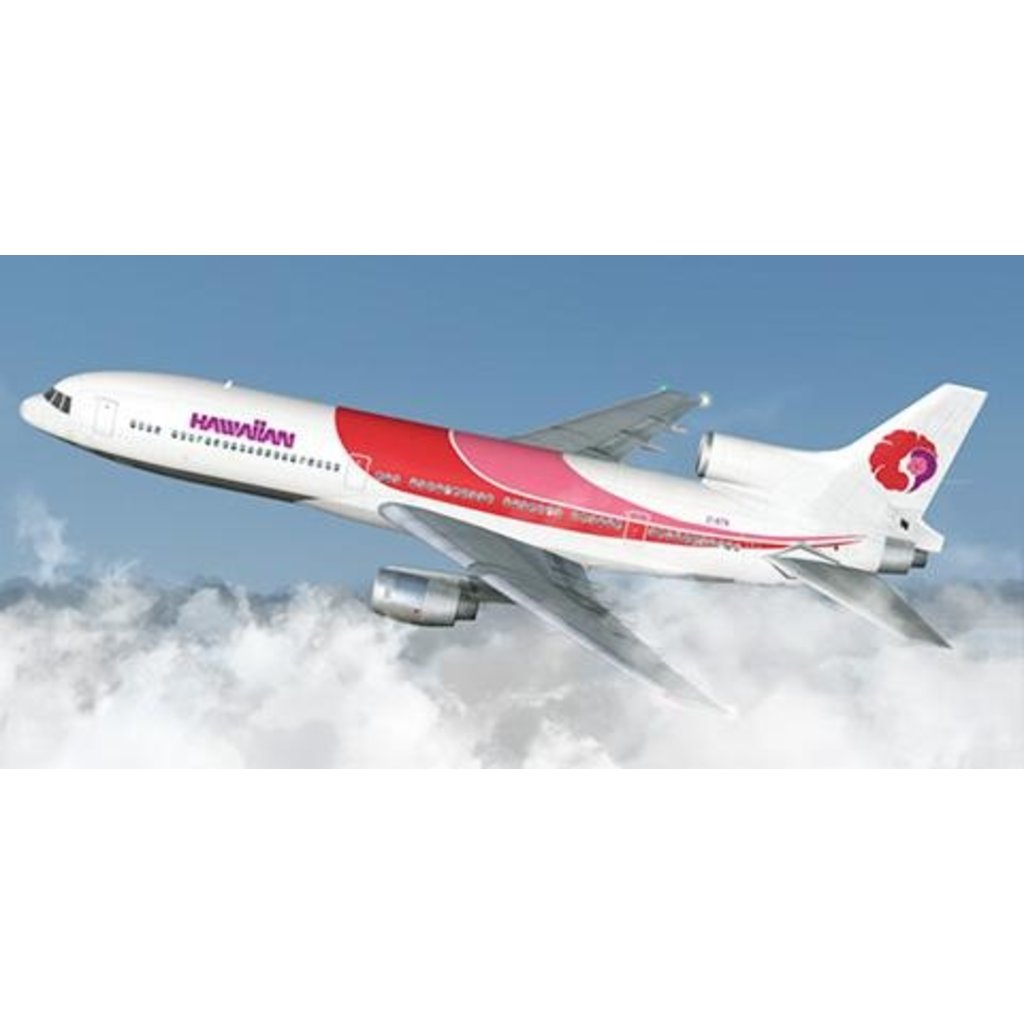 Plane Tag Lockheed L-1011 Hawaiian Airlines - Pink