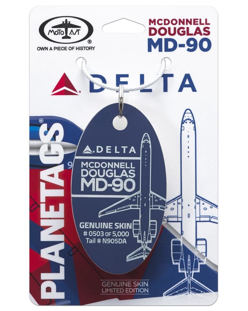 DELTA®- MD-88 PlaneTags Tail # N982DL | Aircraft Skin