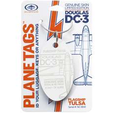 Plane Tag Douglas DC-3 Flagship Tulsa