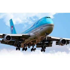 Plane Tag Boeing Korean Air 747-400 Series