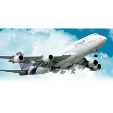 747 Thai Airways-Purple
