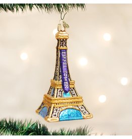 WHOWC- Old World Christmas Eiffel Tower Ornament