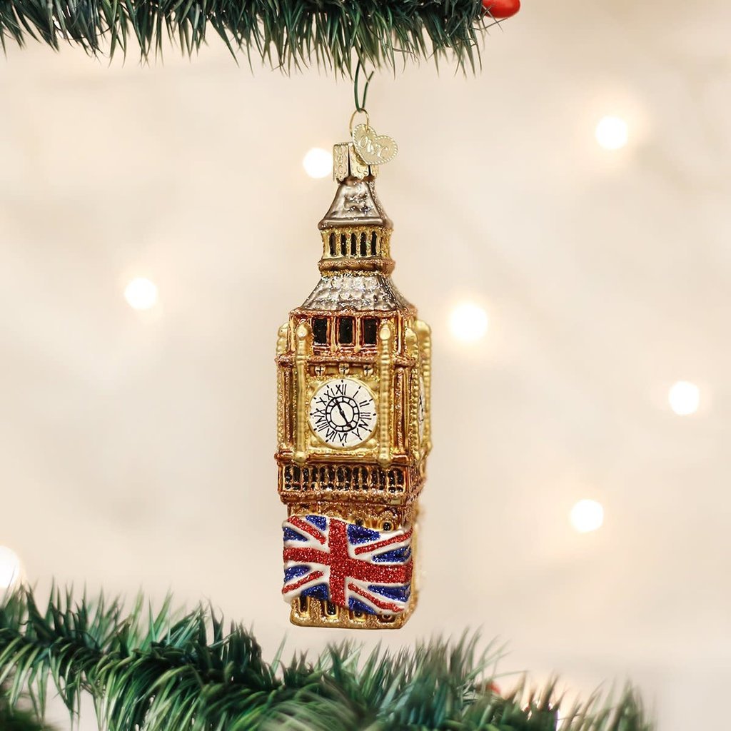 WHOWC- Old World Christmas Big Ben Ornament