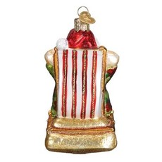 WHOWC- Old World Christmas Sunning Santa Ornament