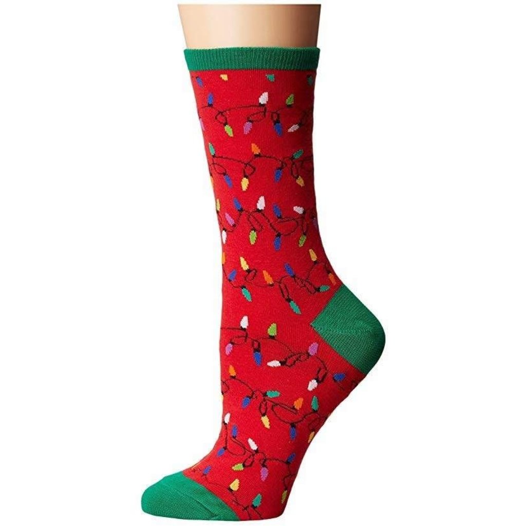 XMAS Womens Socks Christmas Lights