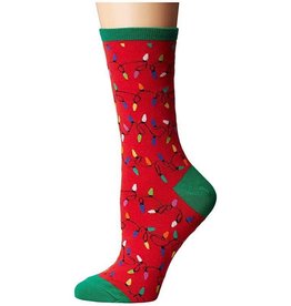 XMAS Womens Socks Christmas Lights