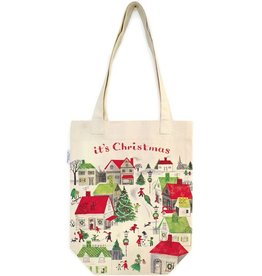 XMAS Christmas Village Tote Bag ✈️