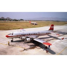Plane Tag Monkees DC6 Summer of love Tour Plane