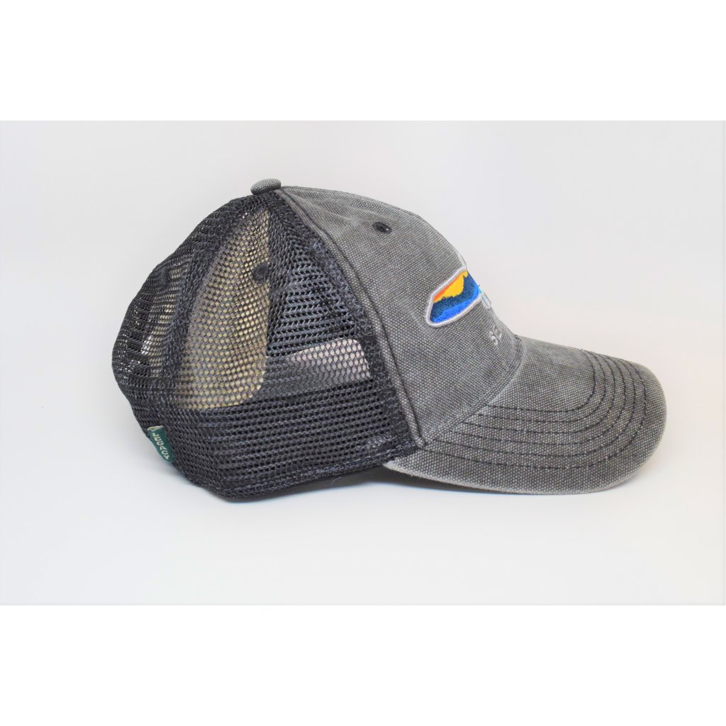 WH1LGY- Seattle Plane Horizon Vintage Trucker Cap