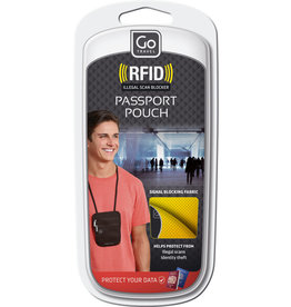 RFID Passport Neck Pouch