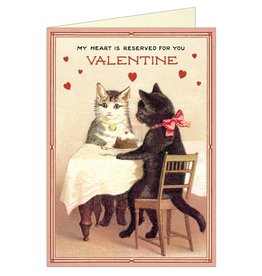 VAL Valentine Cats Greeting Card