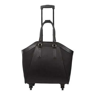 La Vie Rolling Tote Black