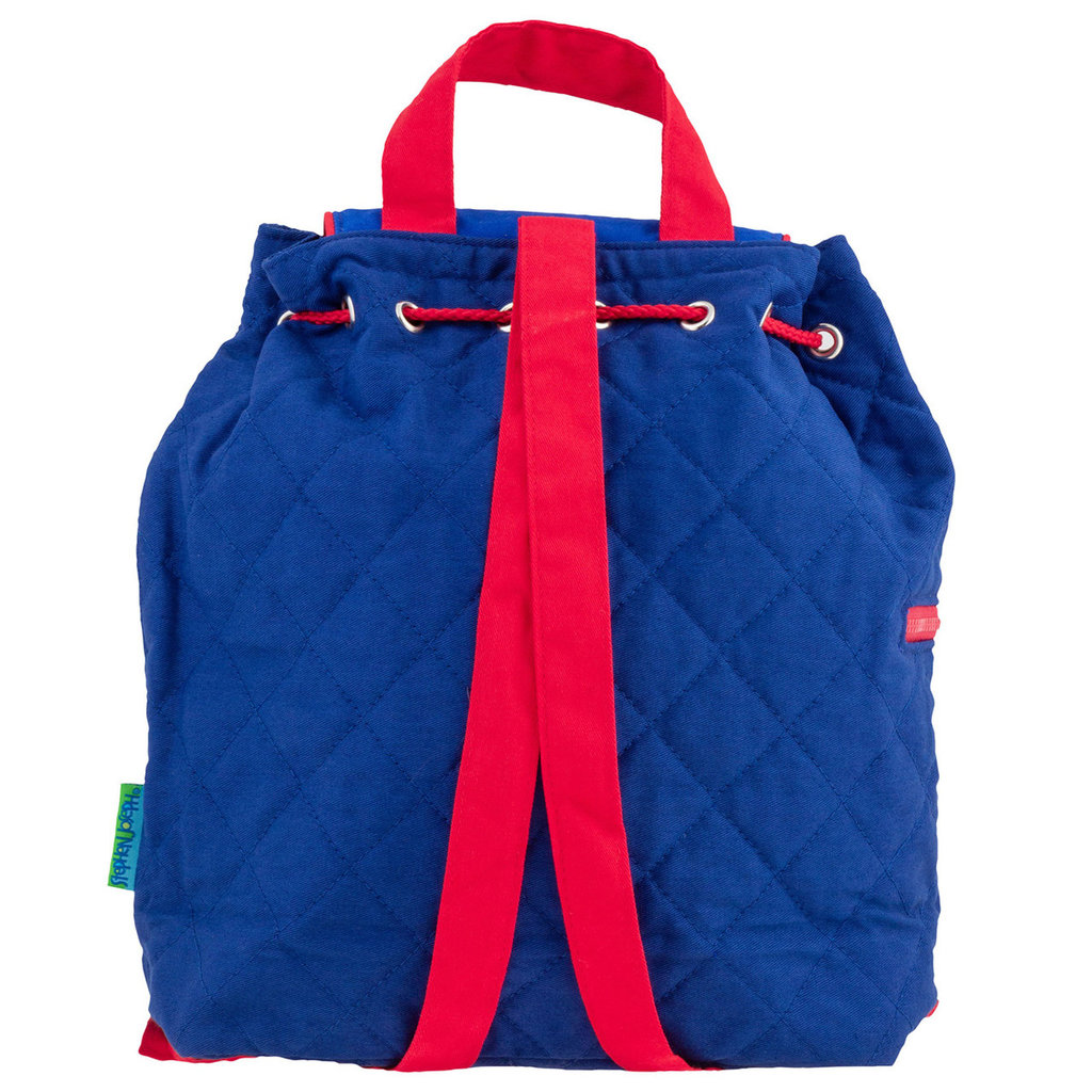 Space Quilted Backpack Blue