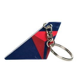 Delta Logo Tail Keychain
