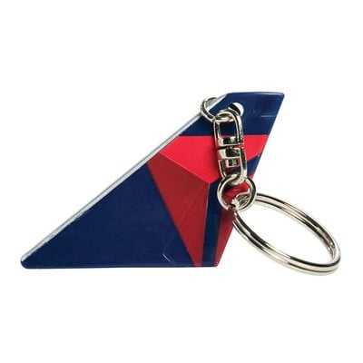 Delta Logo Tail Keychain