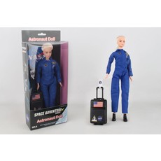 Kids Toy: NASA Astronaut Doll in Blue Suit