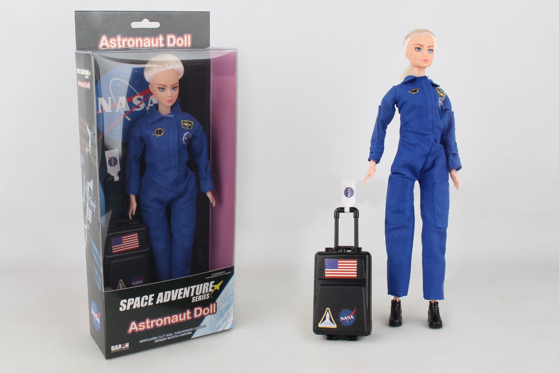 NASA Doll in Blue Suit - Planewear