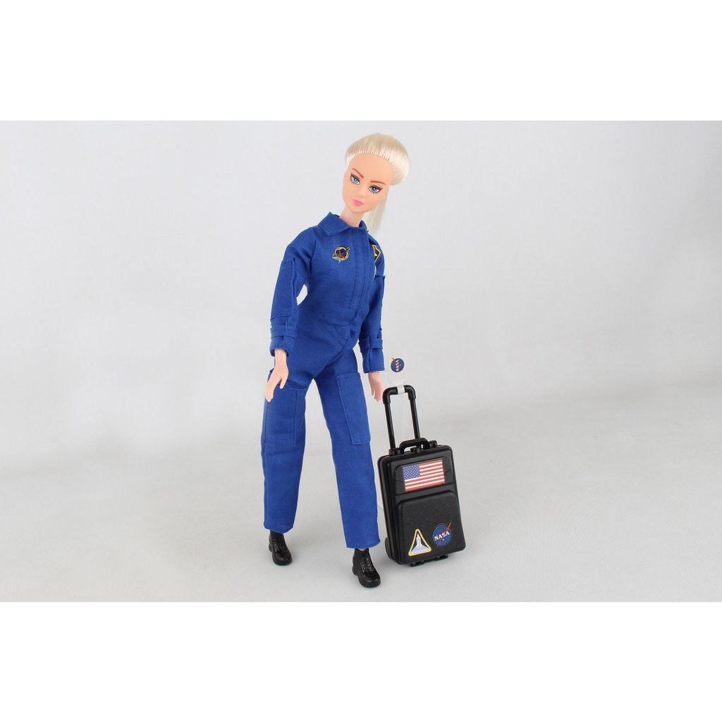 Kids Toy: NASA Astronaut Doll in Blue Suit