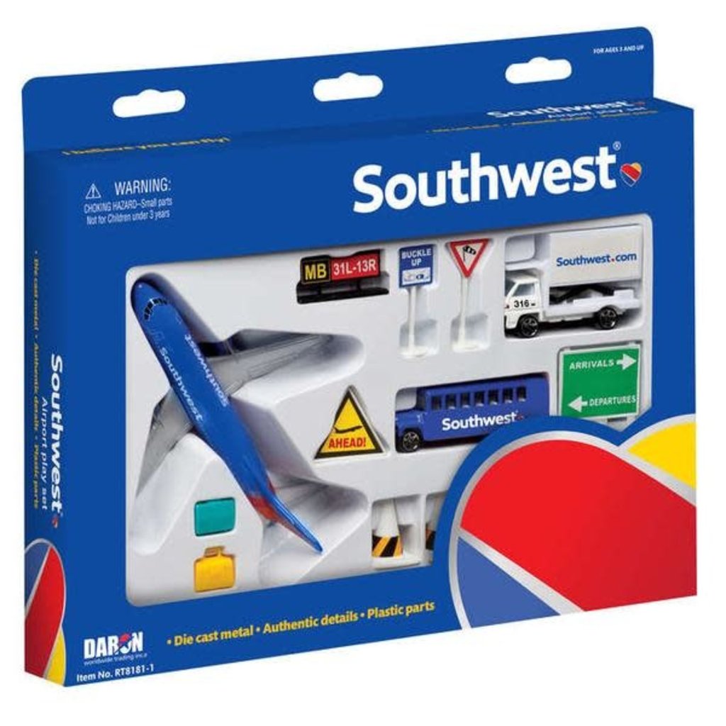 Southwest Airlines Playset Kids Toy