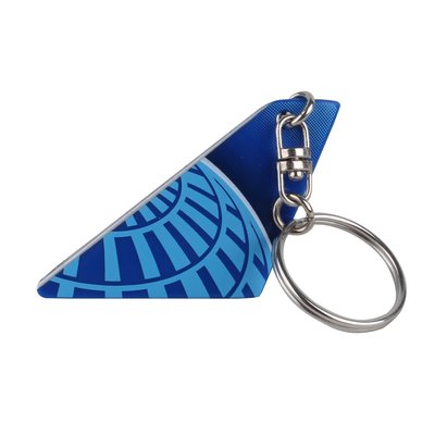 United Logo Tail Keychain