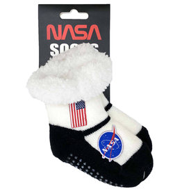 NASA Fluffy Baby Booties