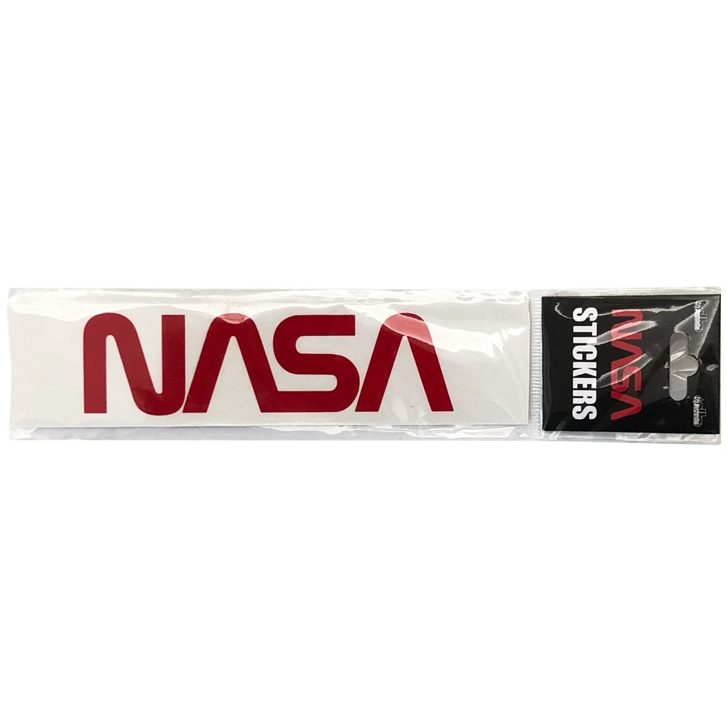NASA Worm Logo Sticker