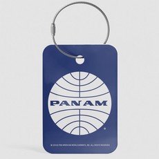 AT-2 Pan Am Logo Dark Blue Luggage Tag