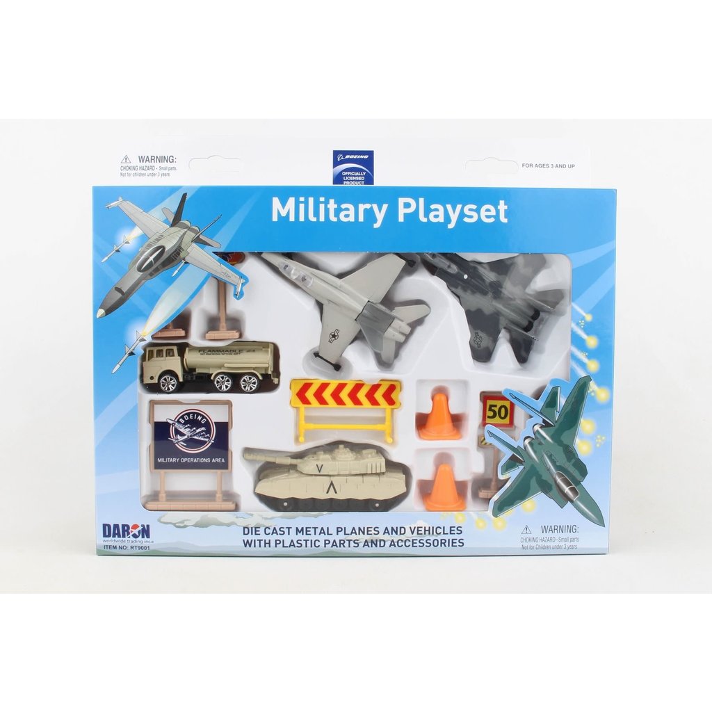 Boeing Military Play Set