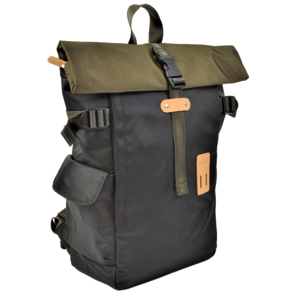 Rolltop Backpack Plus - Black*
