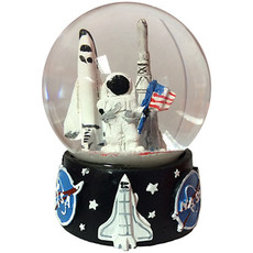 WHCM- NASA Large Snow Globe