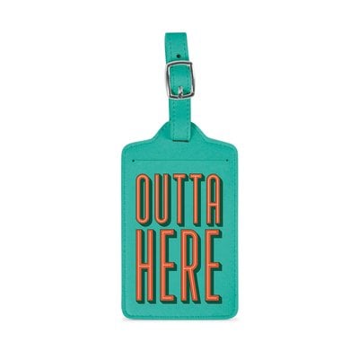 WHFRD- Outta Here Luggage Tag