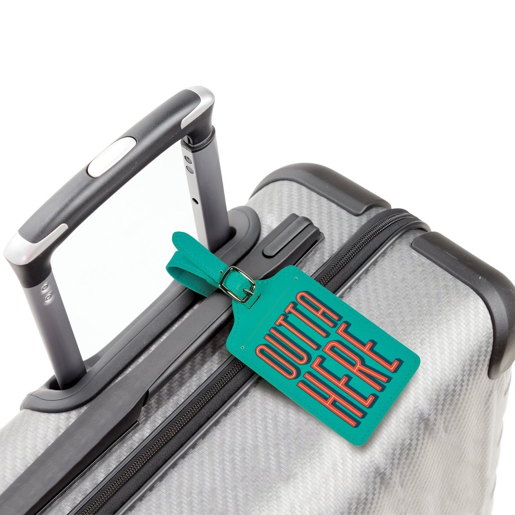 WHFRD- Outta Here Luggage Tag