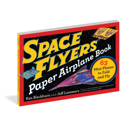 Space Flyers Paper Airplane Book