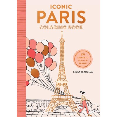 WFL- Iconic PARIS Coloring Book