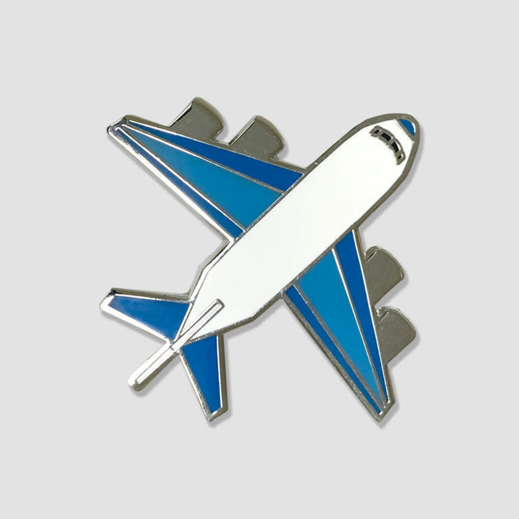WHAT-2 Airplane Enamel Pin
