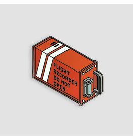 WHAT-1 Flight Recorder Enamel Pin