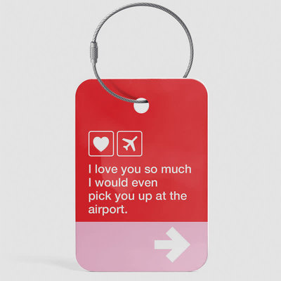 AT-2 I love you so much tag Luggage Tag