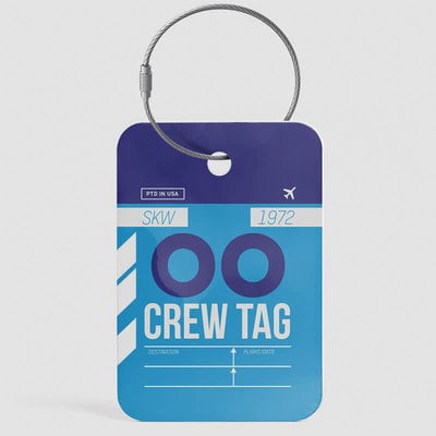 WHAT-2 OO Crew Luggage Tag