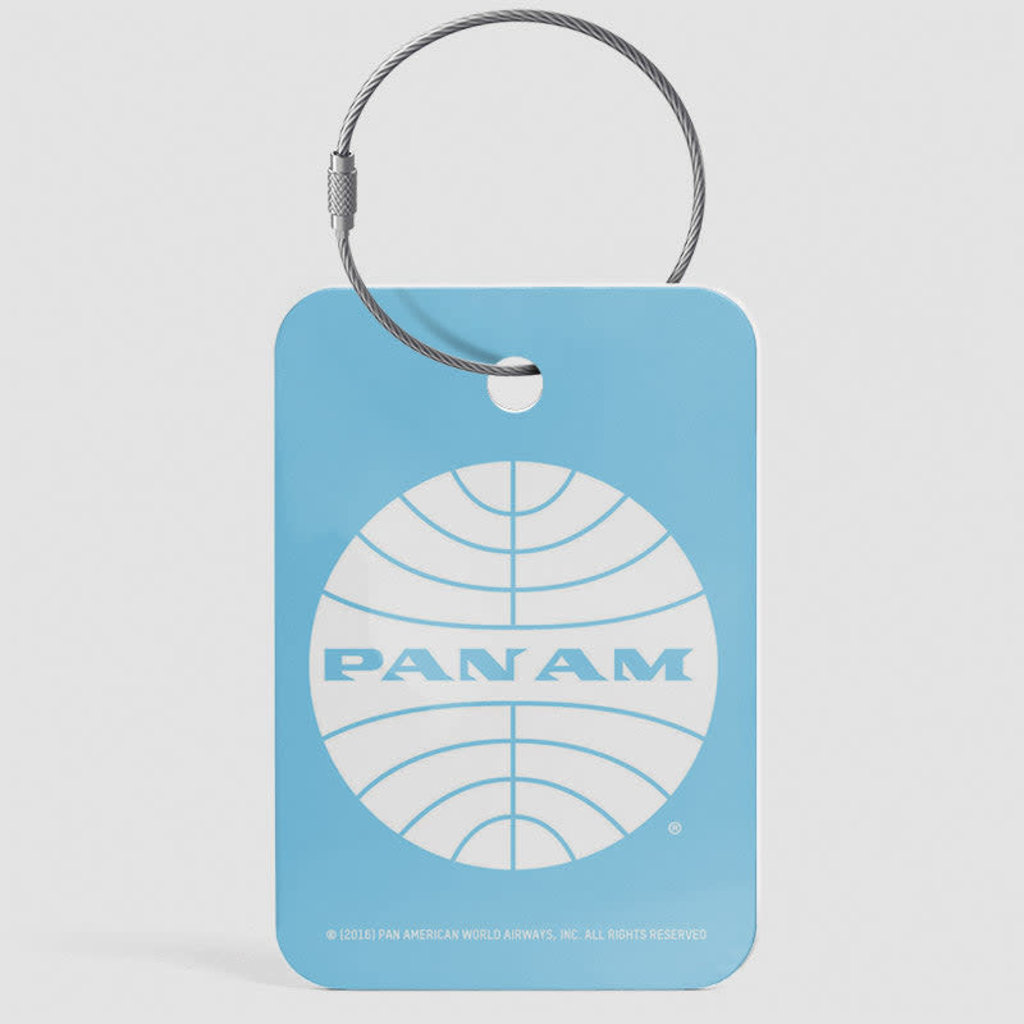WHAT-2 Pan Am Logo Luggage Tag