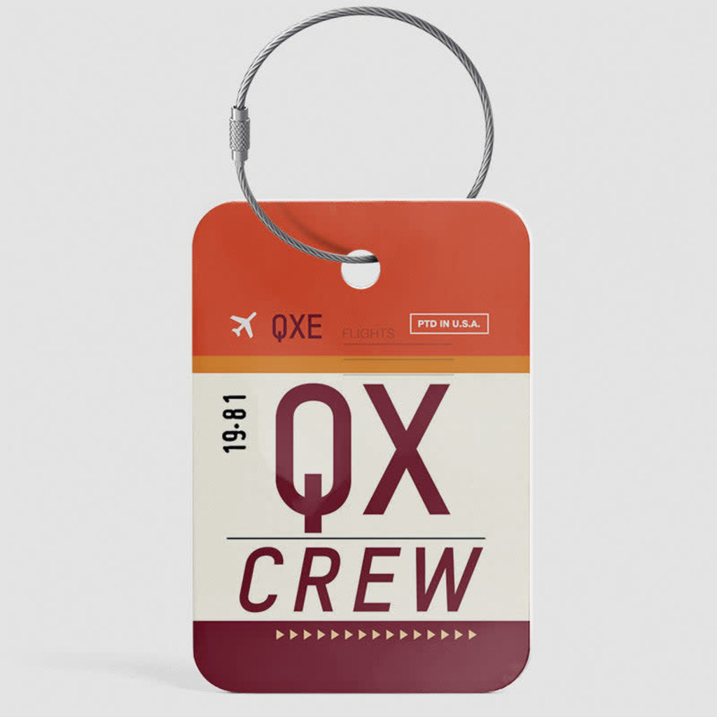 AT-2 QX Crew Luggage Tag