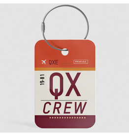 WHAT-2 QX Crew Luggage Tag