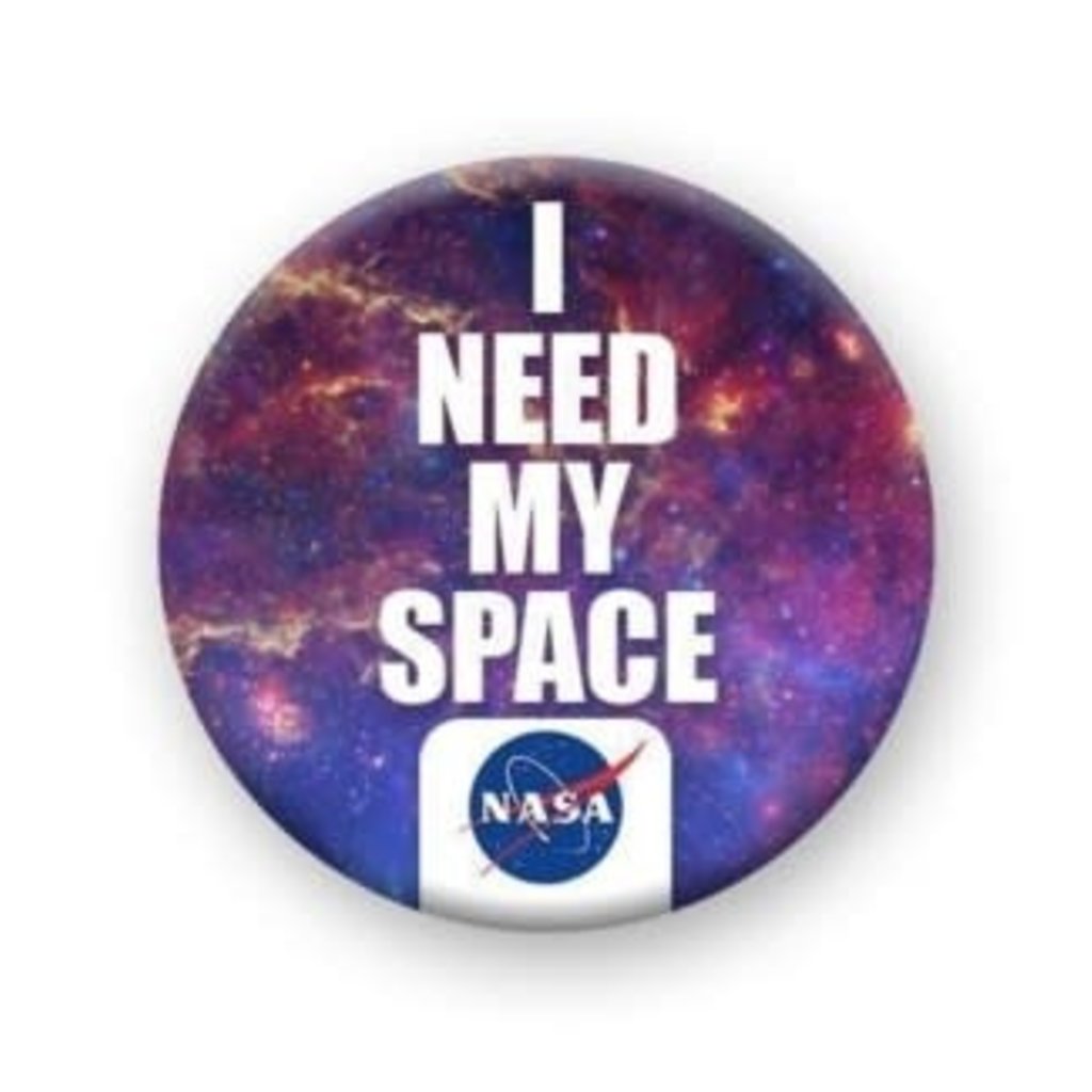 NMR1- I Need My Space Round Button