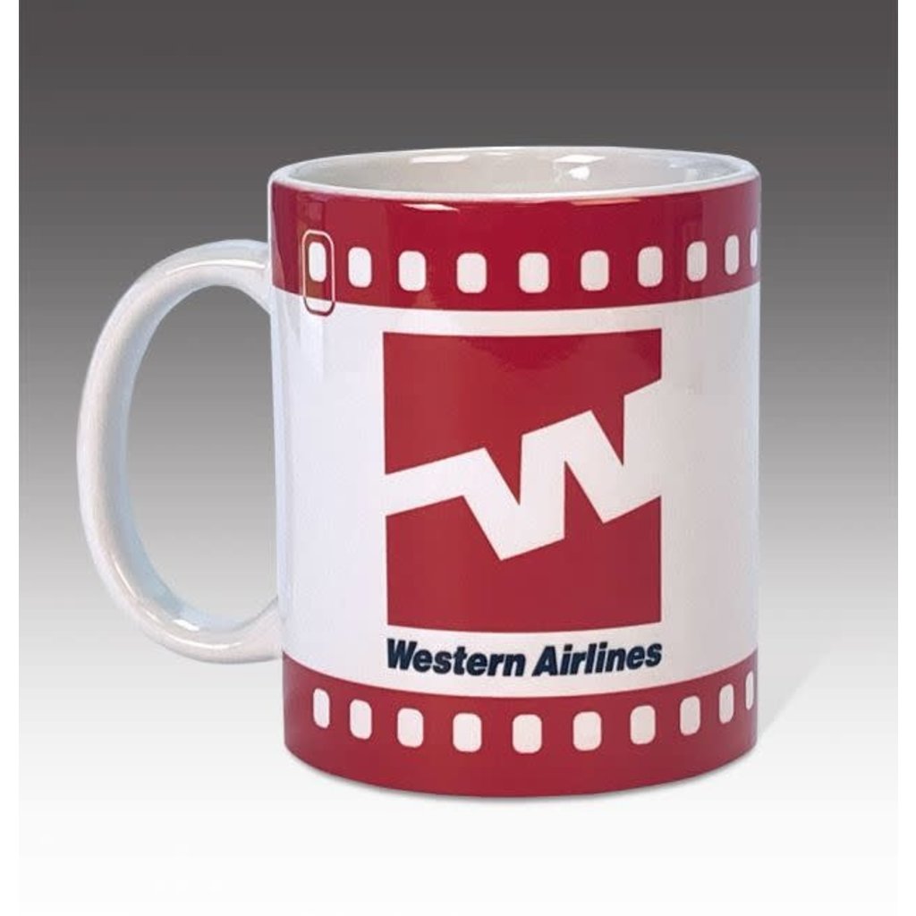 WHMS- Western Airlines Vintage Logo Premium Mug