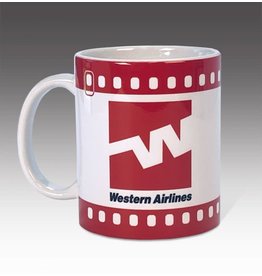 WHMS- Western Airlines Vintage Logo Premium Mug