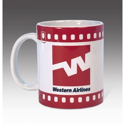 WHMS- Western Airlines Vintage Logo Mug