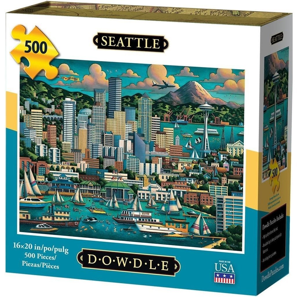 WH1DFA- Seattle Skyline Puzzle