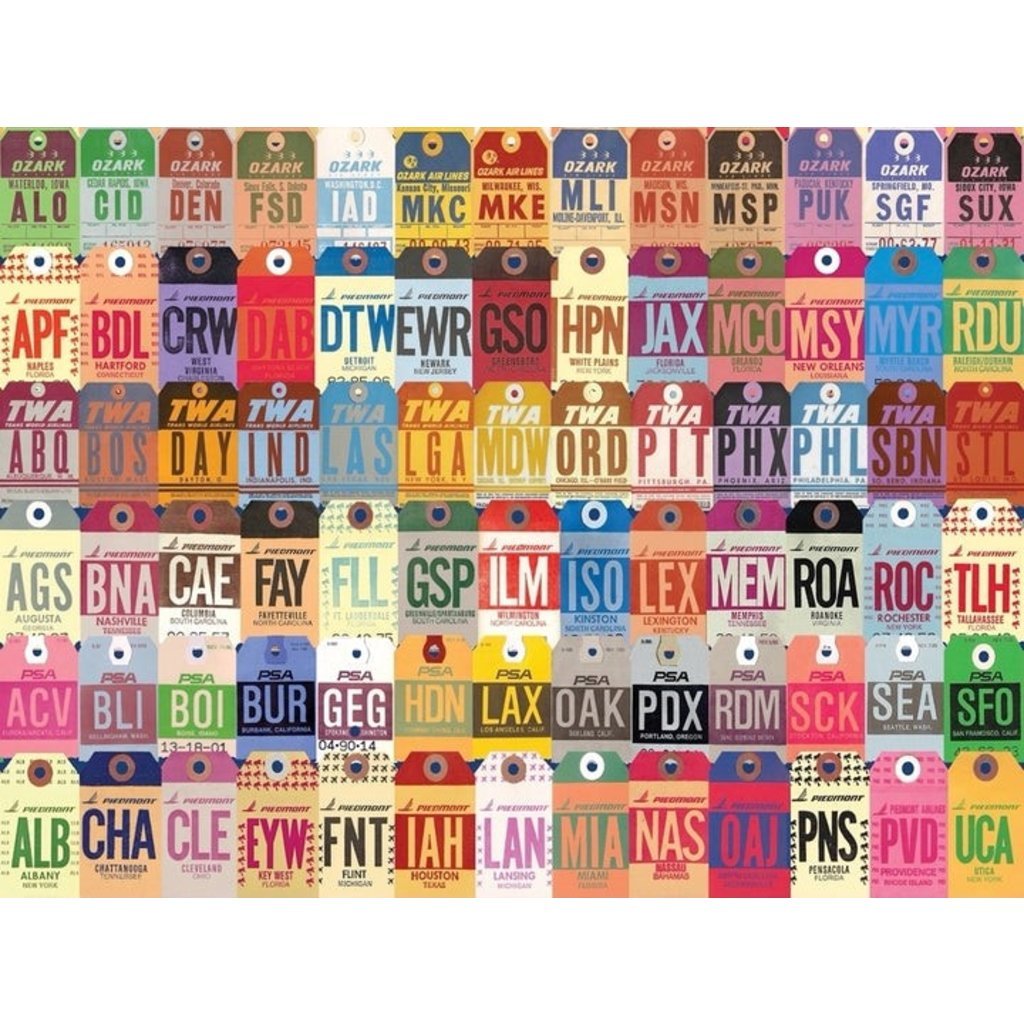 American Airlines Baggage Tags Puzzle