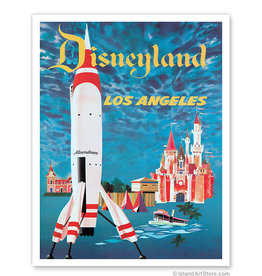 Fly to Disney Los Angeles  Print