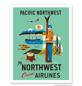 Northwest Orient Pacific Northwest Print