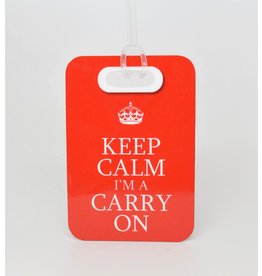 Keep Calm I'm a Carry On Luggage Tag